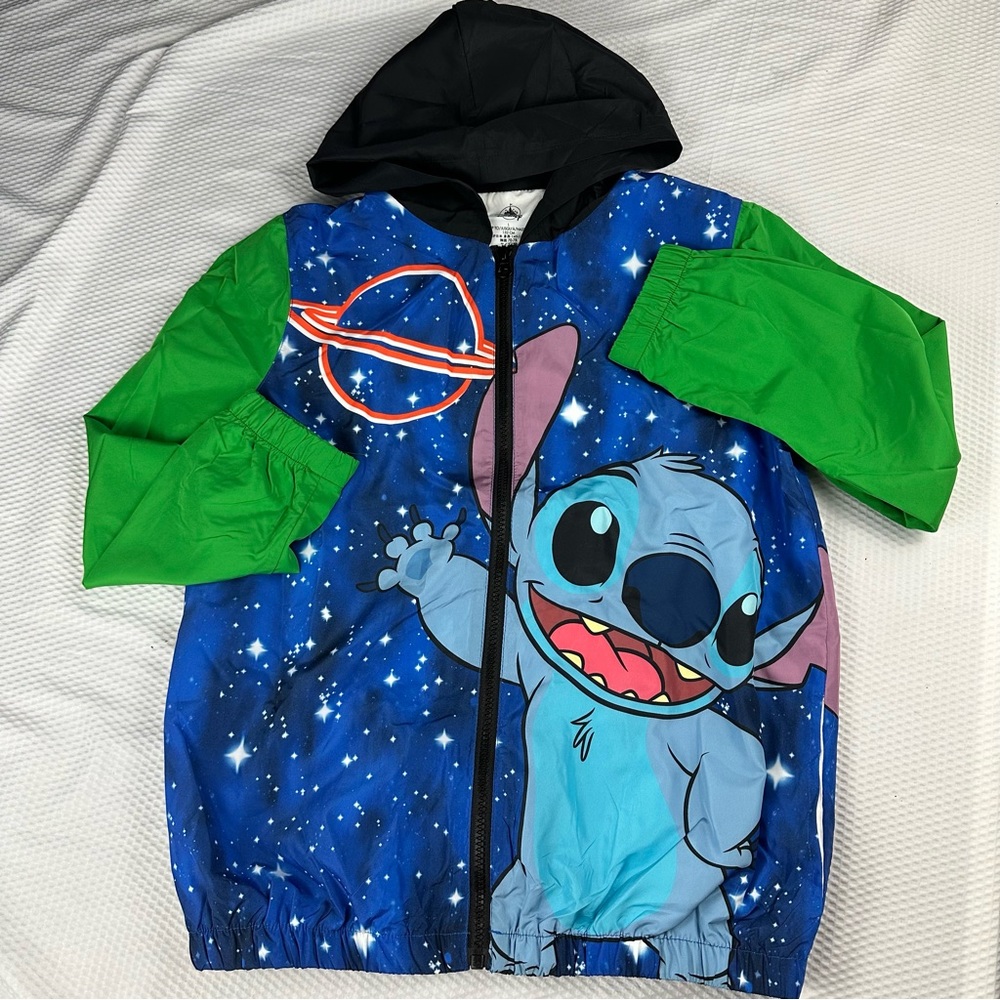 Disney stitch wind breaker jacket